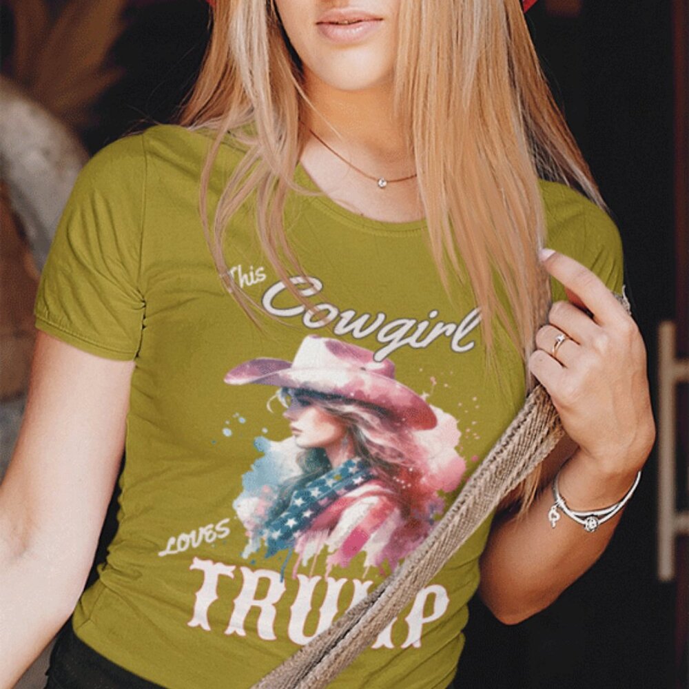 This Cowgirl Loves Trump T-shirt